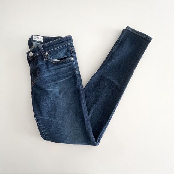 AG Adriano Goldschmied Jeans The Absolute Legging Extreme Skinny Blue Women's 27 - Picture 2 of 11